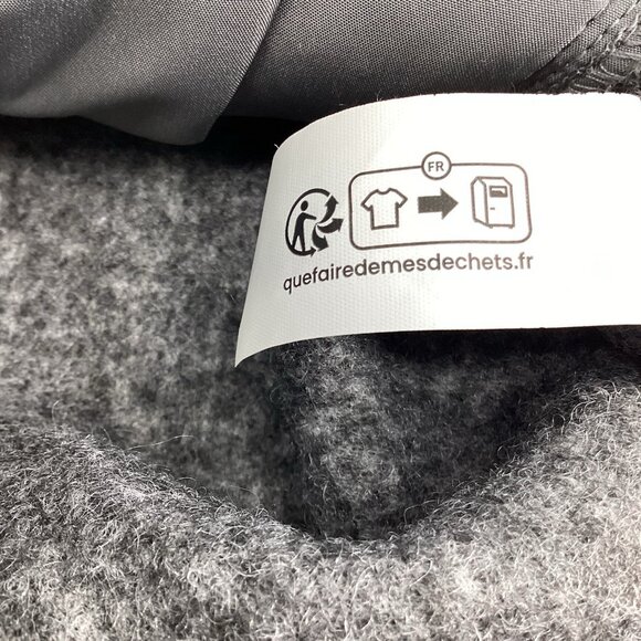 ZARA Women’s Bouclé Loft Moto Zip Point Collar Jacket Gray Size Medium EUC - Picture 11 of 15